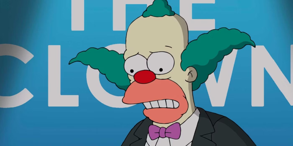green characters/ Krusty The Clown