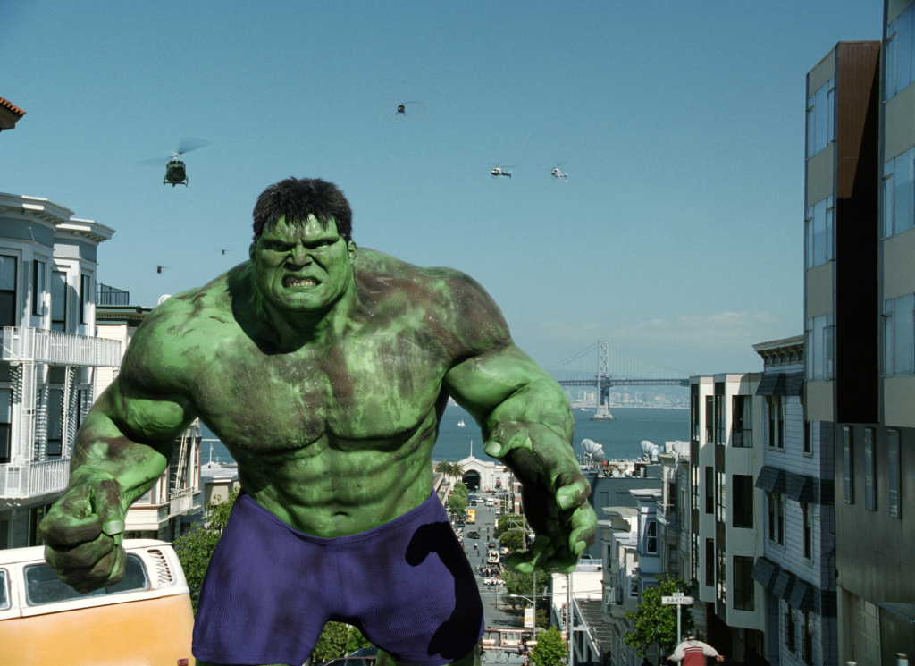 green characters/ The Hulk